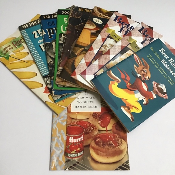 Vintage Chiquita Banana Brer Rabbit Molasses Better Homes Recipe Cook Books LOT - Picture 1 of 12